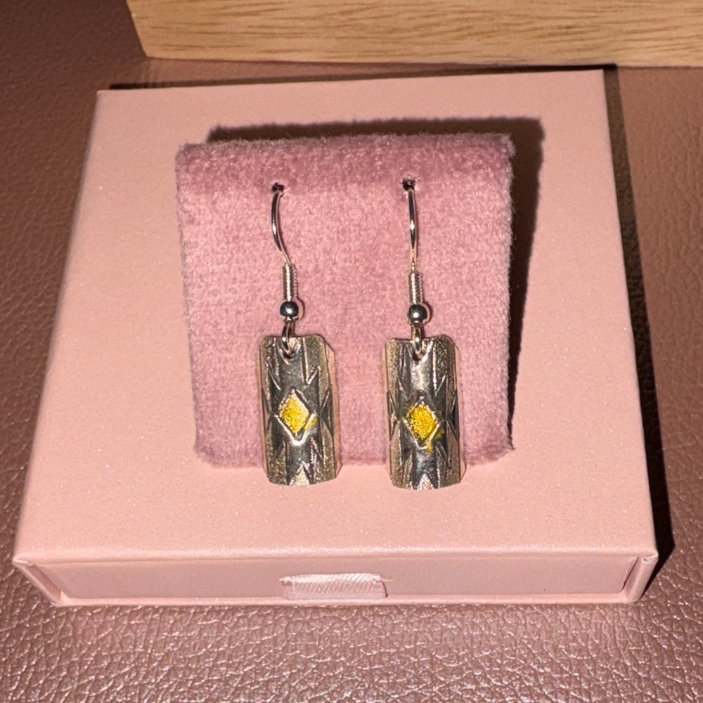Native American NAVAJO S. Silver Earrings (with gift box 🎁)